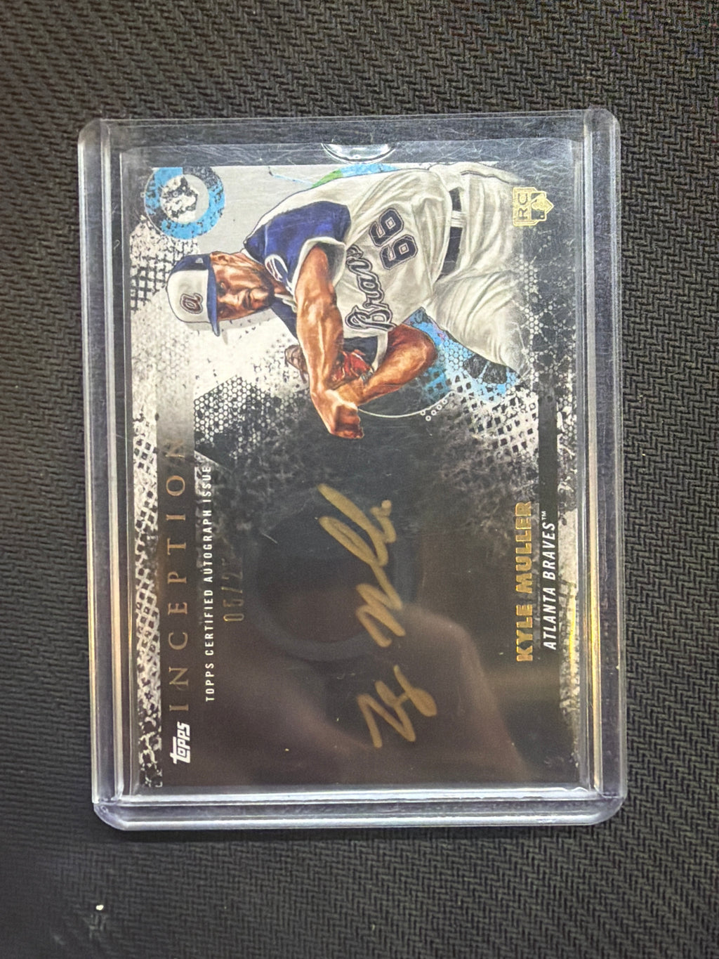 2022 Topps Inception Kyle Muller Rookie Auto /25 Braves
