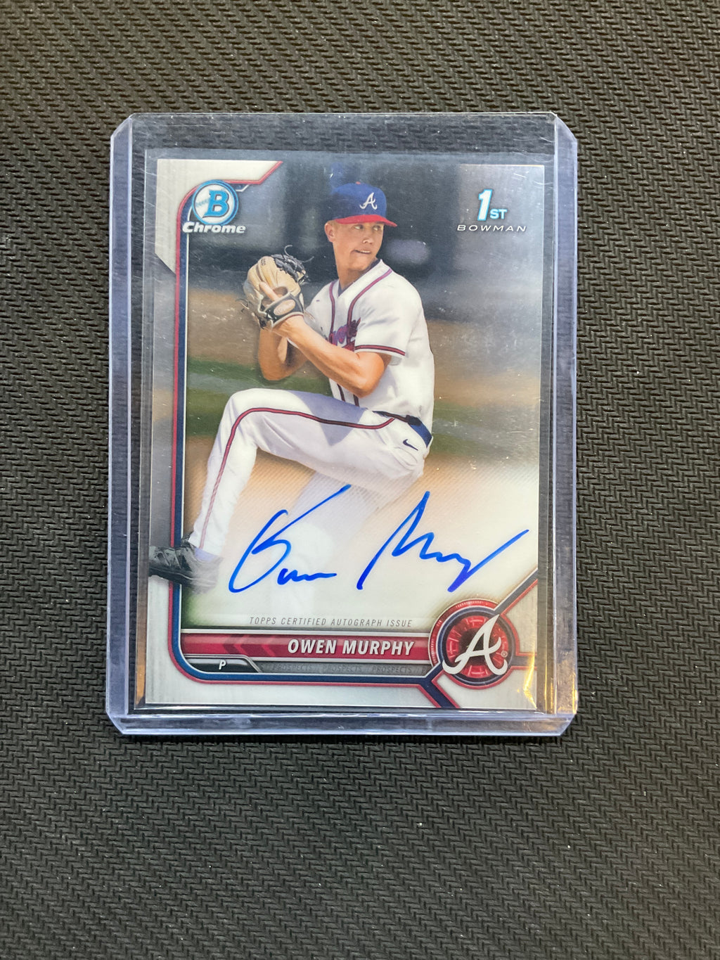2022 Bowman Chrome Owen Murphy Rookie Auto Braves