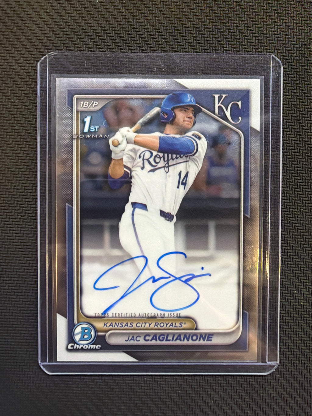 2024 Bowman Chrome Jac Caglianone 1st Auto