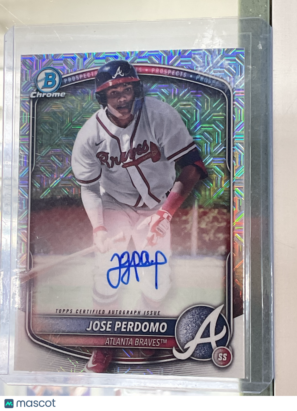 2025 Bowman Mega Box Jose Perdomo Auto Braves