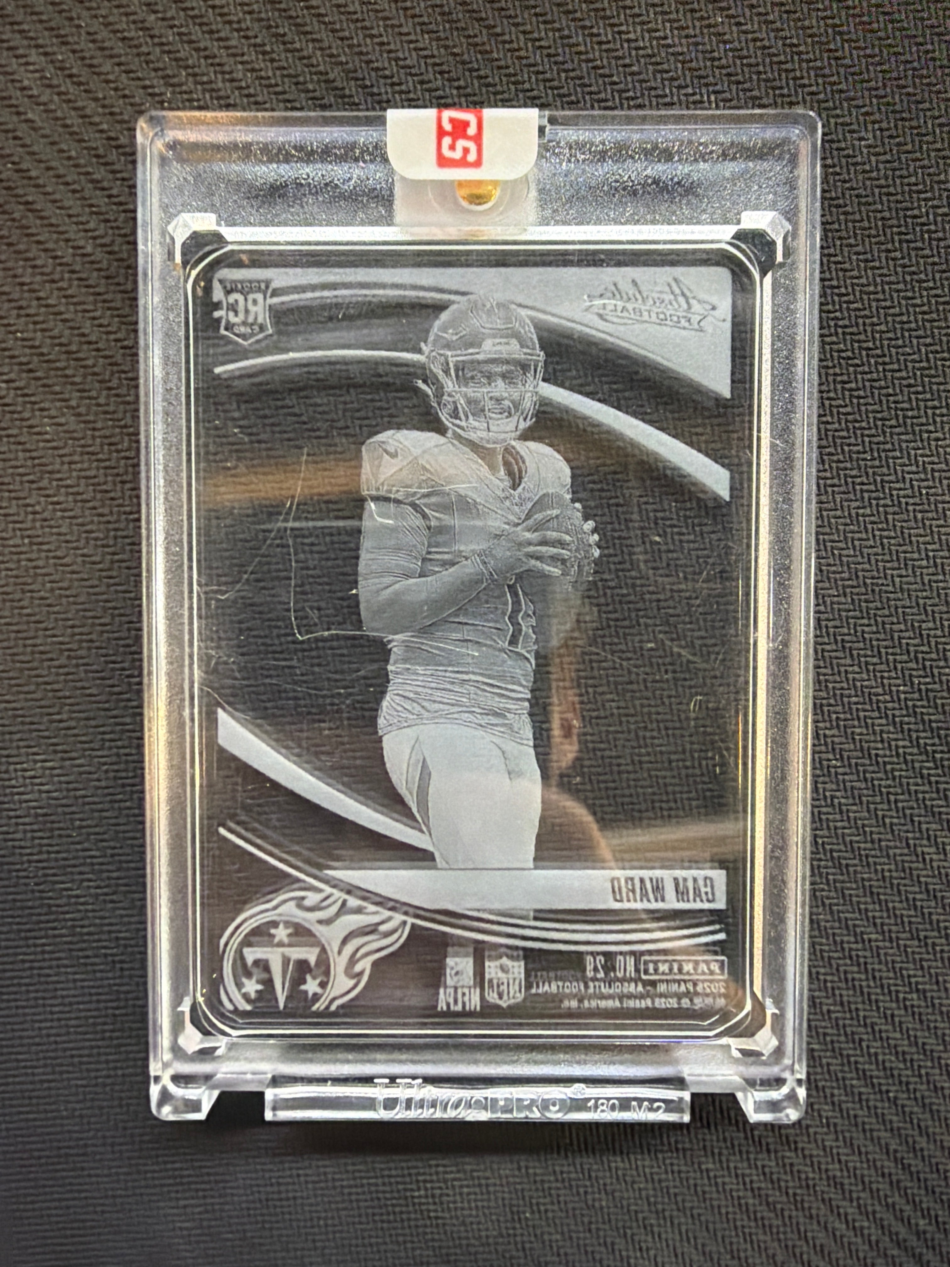 2025 Absolute Cam Ward Glass Case Hit Titans