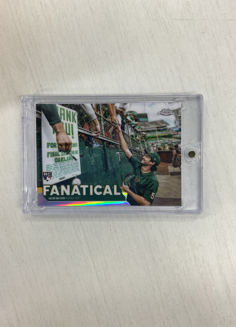 2025 Topps Chrome Jacob Wilson Fanatical