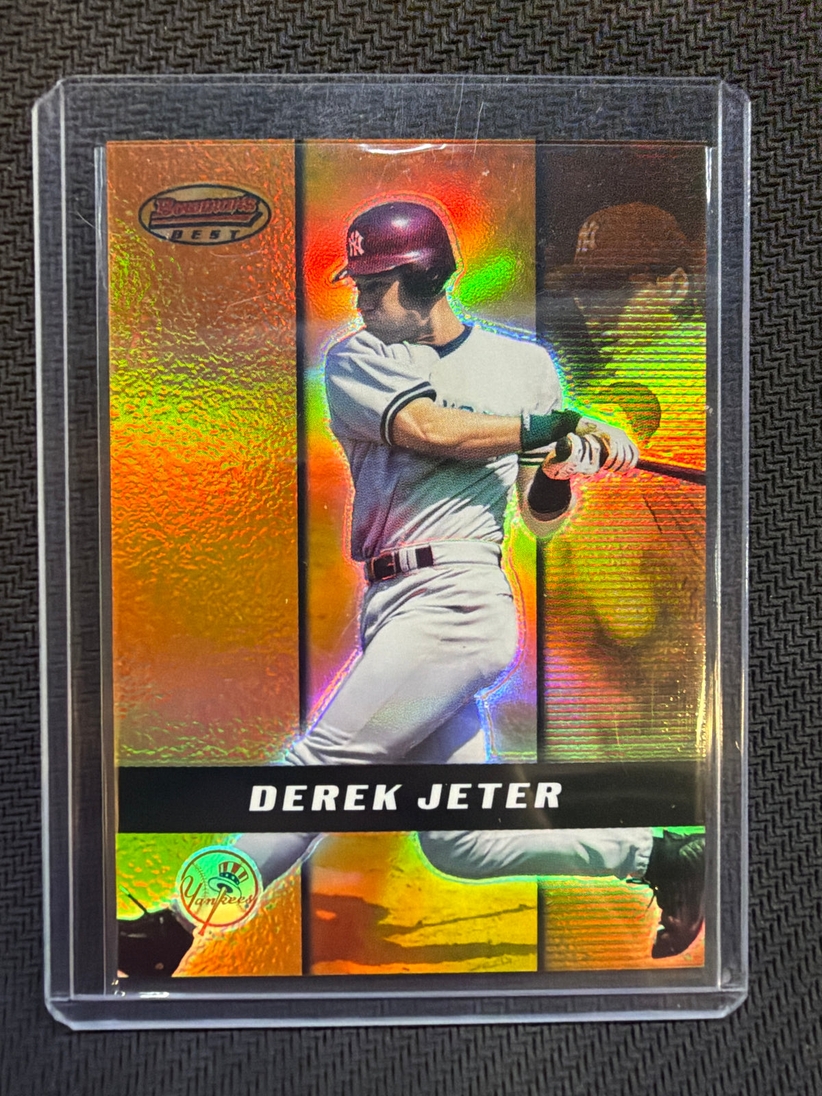 2000 Bowman's Best Derek Jeter Refractor #68 Yankees