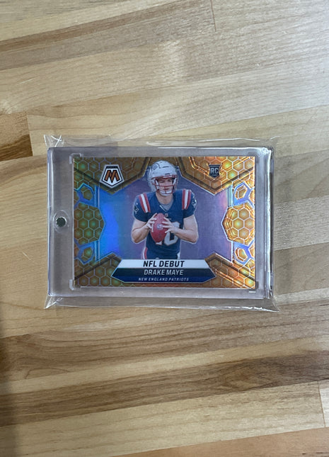 2024 Mosaic Drake Maye Honeycomb Rookie Case Hit