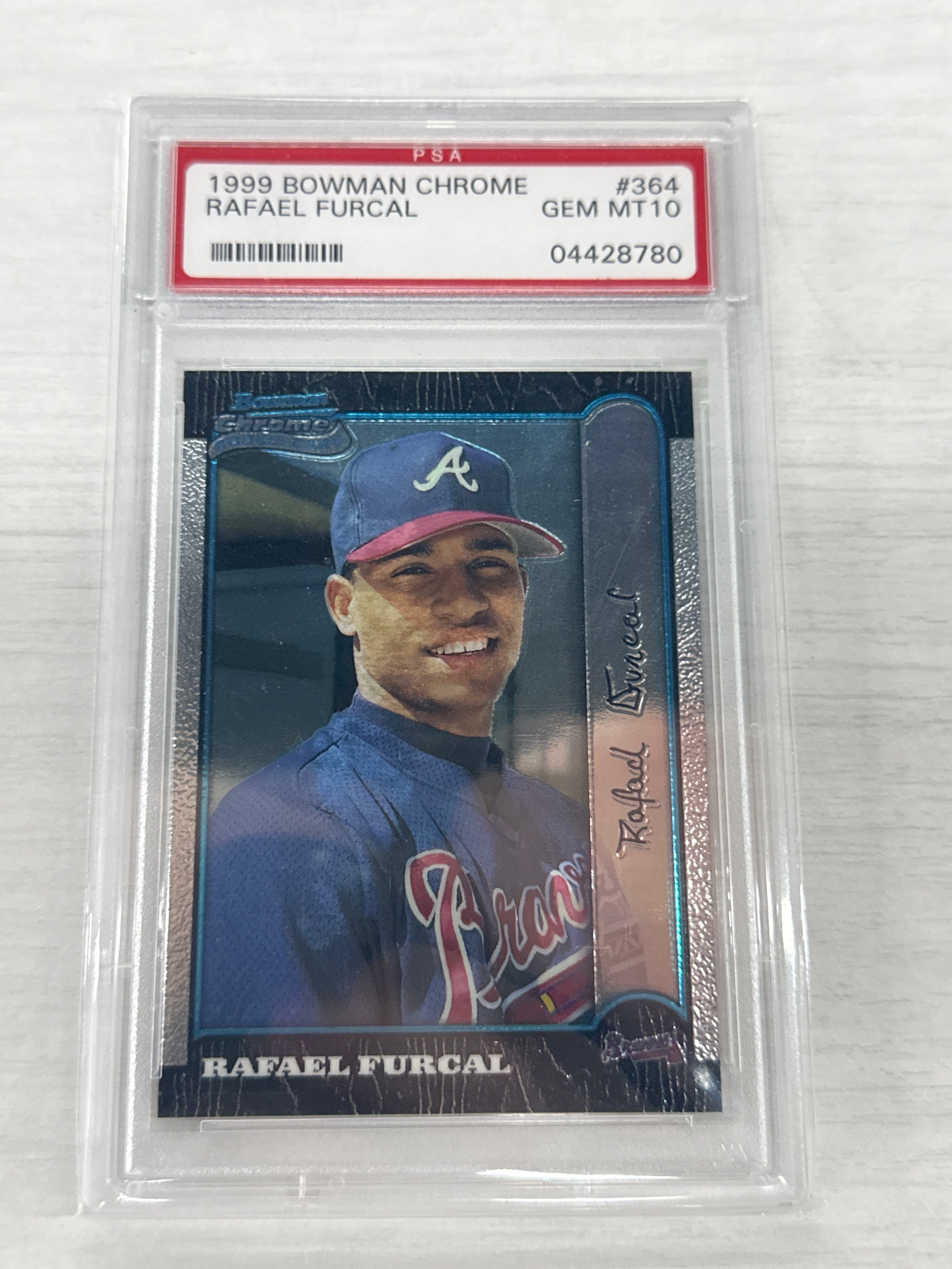 1999 Bowman Chrome Rafael Furcal PSA 10