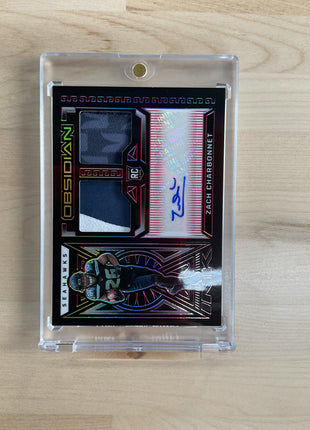 2023 Obsidian Zach Charbonnet Patch Auto Red /8