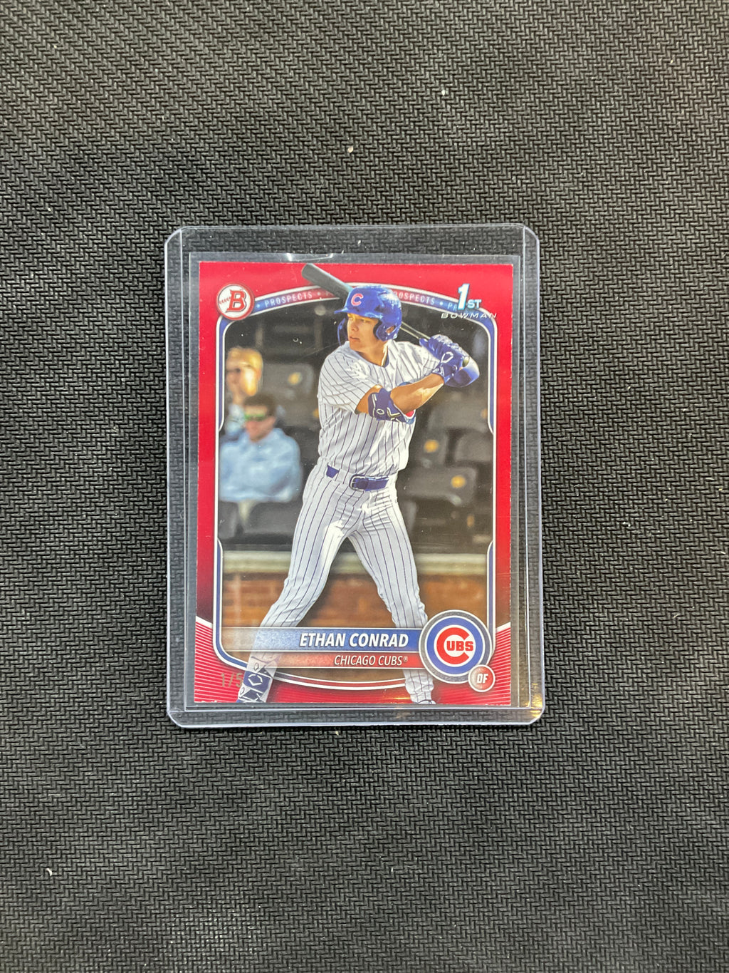2025 Bowman Paper Ethan Conrad Red /5 Cubs
