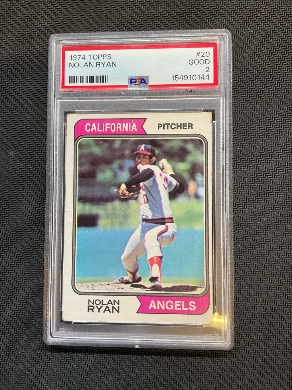 1974 Topps Nolan Ryan #20 PSA 2 144