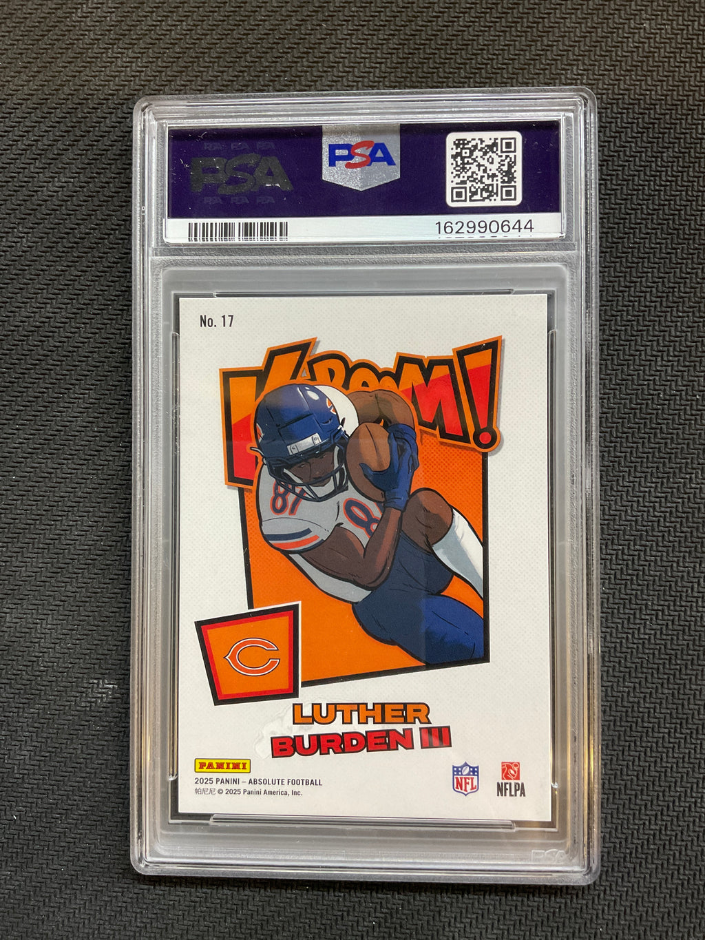 2025 Absolute Luther Burden III Kaboom! Horizontal PSA 10 Bears