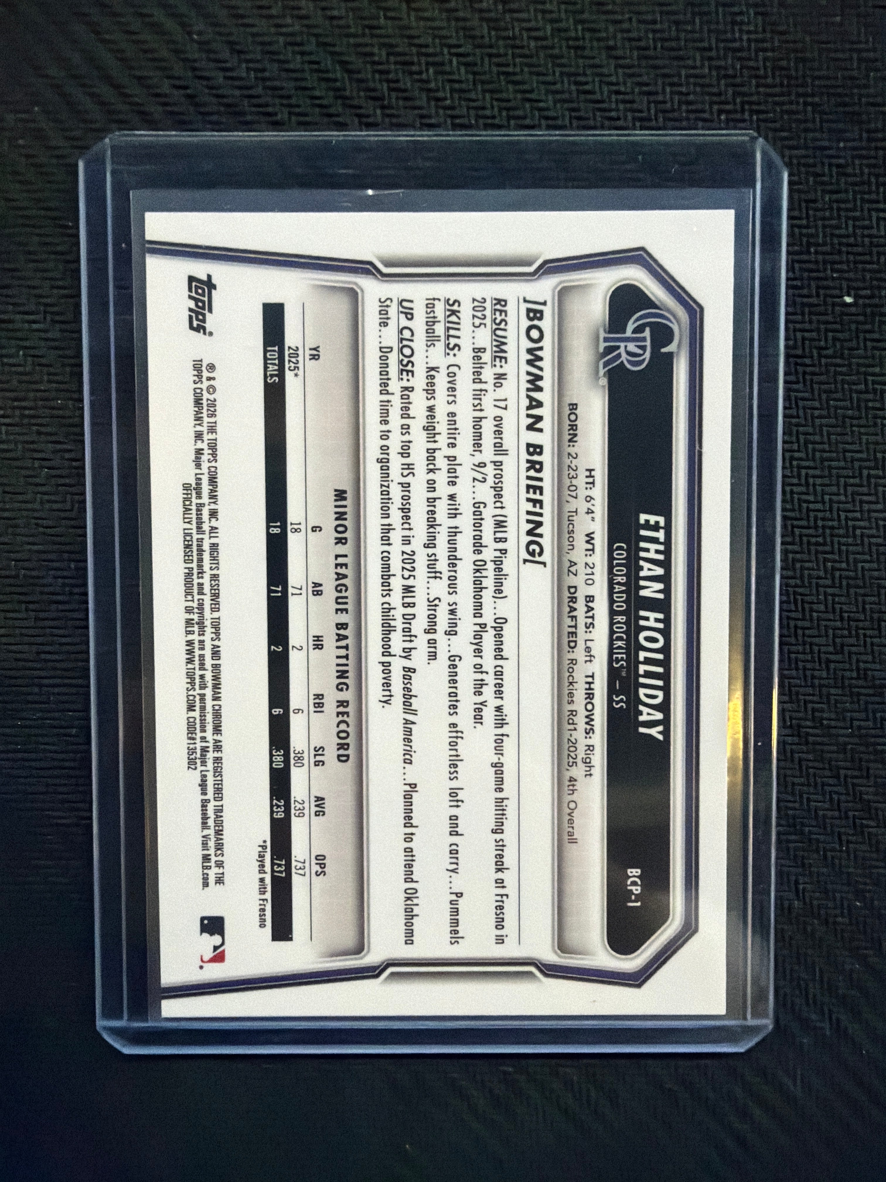 2025 Topps Chrome F1 Franco Colapinto Image Variation PSA 10