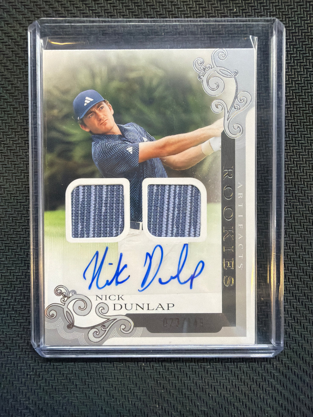2026 Upper Deck Artifacts Nick Dunlap Patch Auto /149