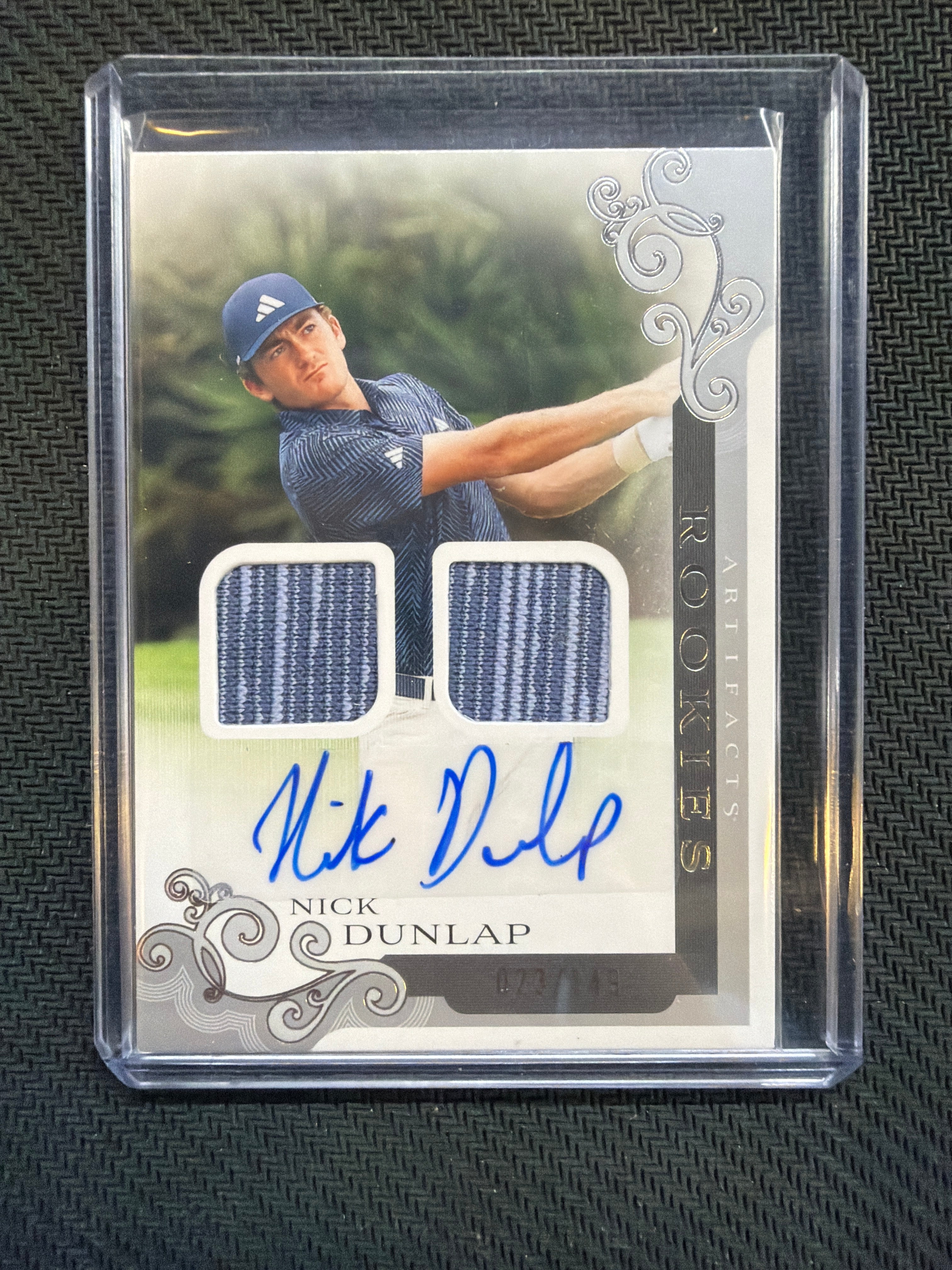 2026 Upper Deck Artifacts Nick Dunlap Patch Auto /149