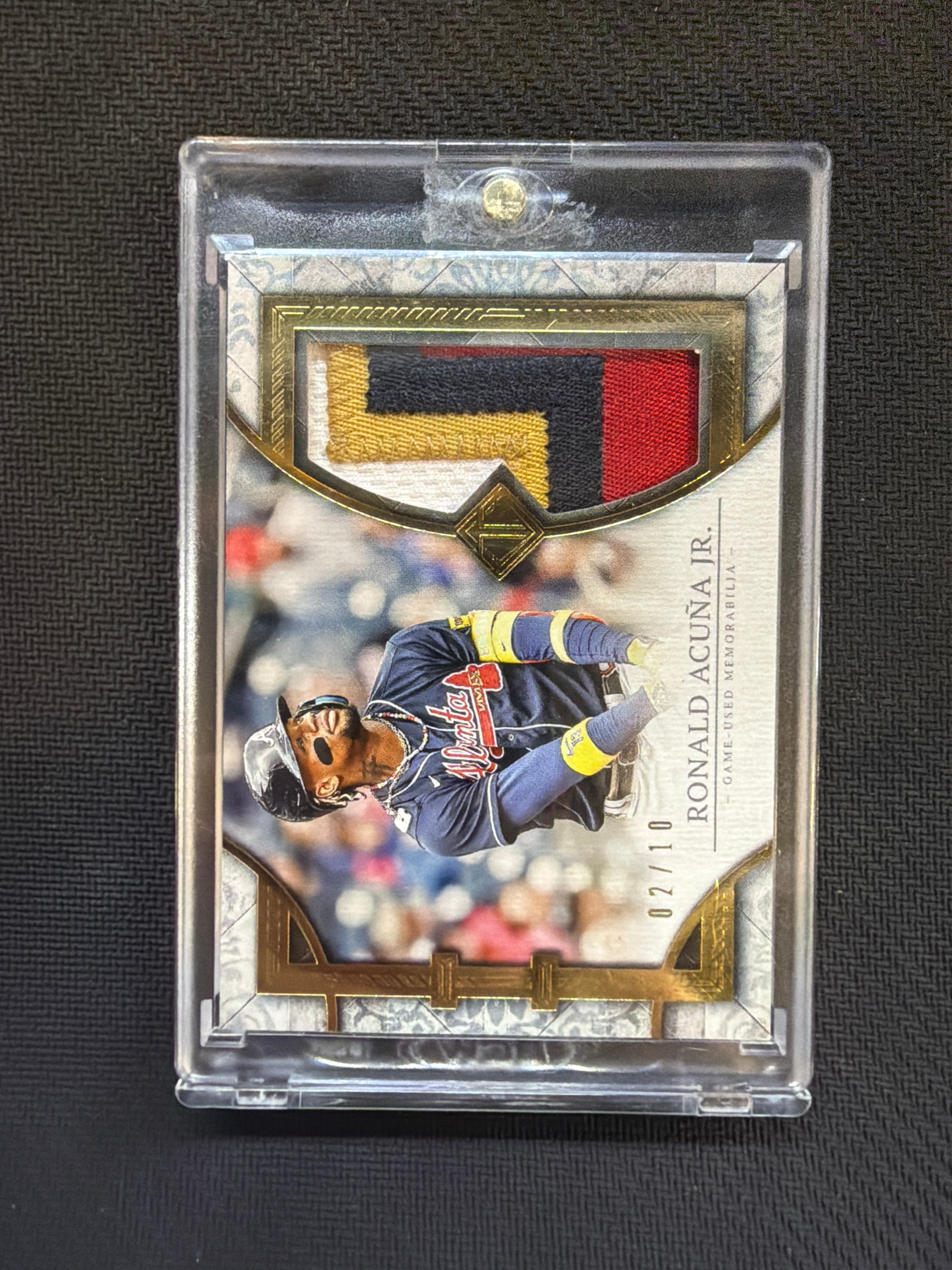 2024 Topps Transcendent Collection Ronald Acuna Jr Jumbo Patch /10