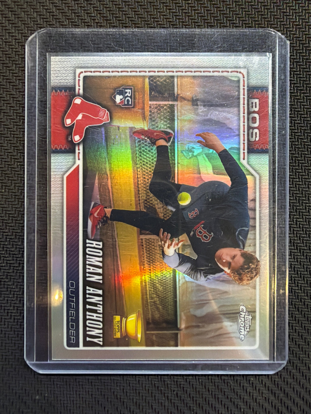 2026 Topps Chrome Roman Anthony #225 Image Variation Red Sox
