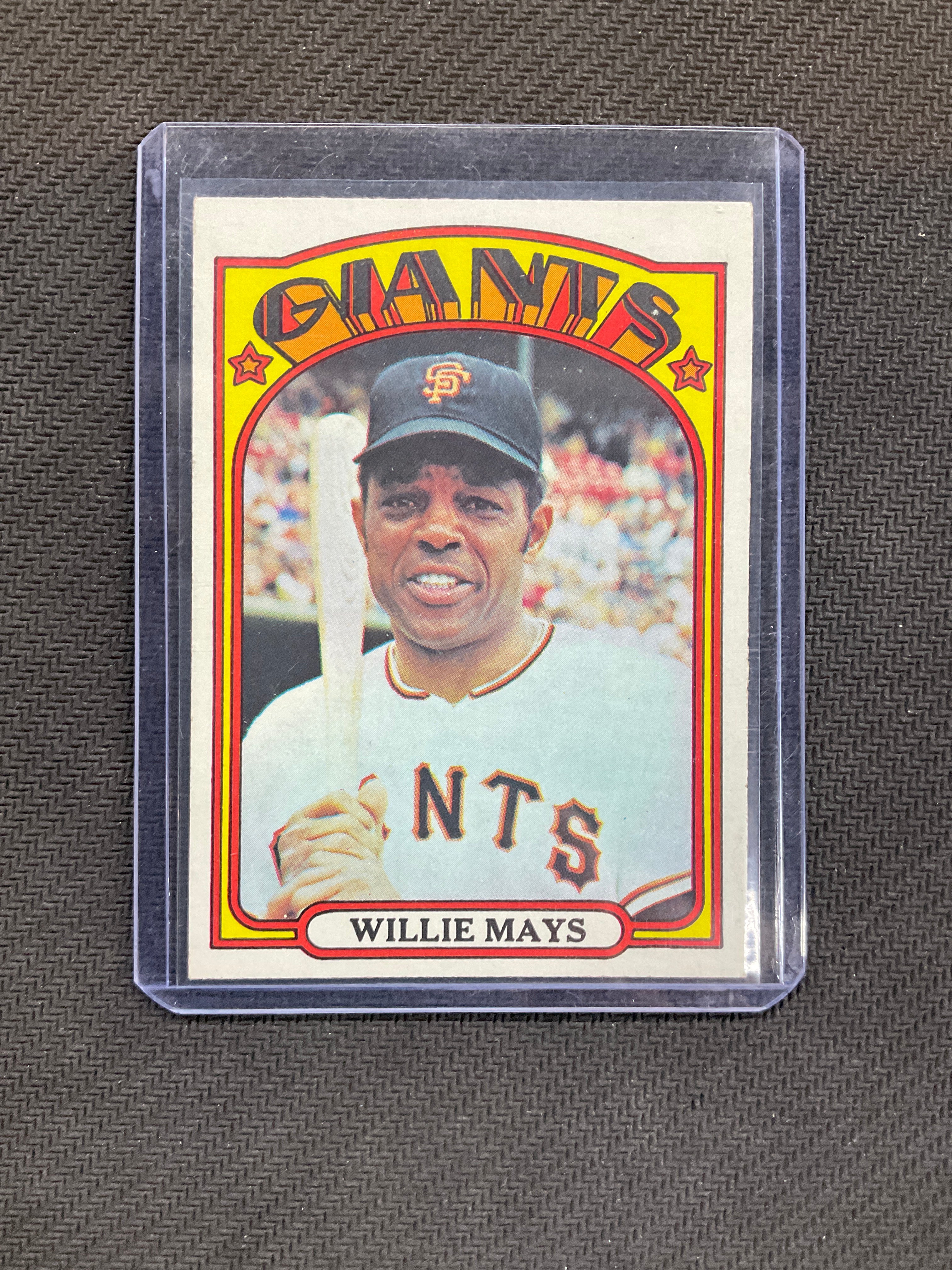 1972 Topps Willie Mays Giants
