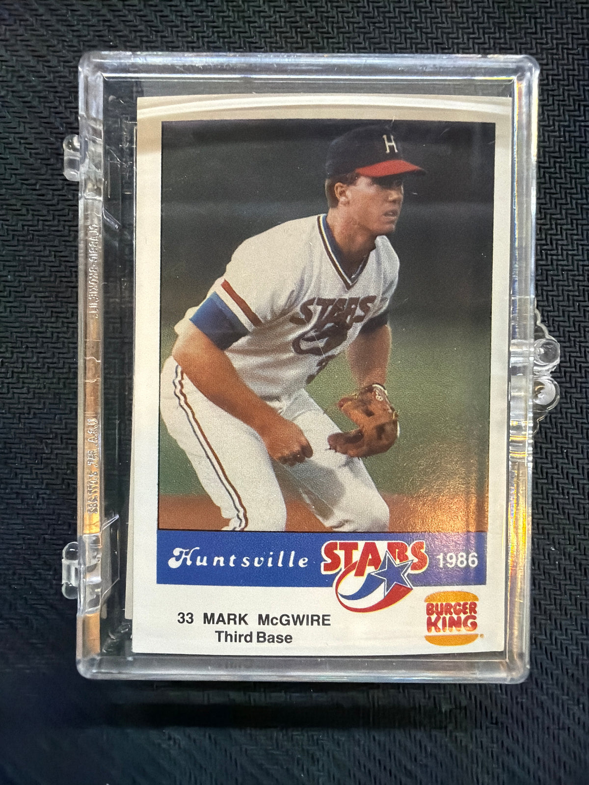 1985 Stars Huntsville Complete Minor League Set (McGwire Rookie)