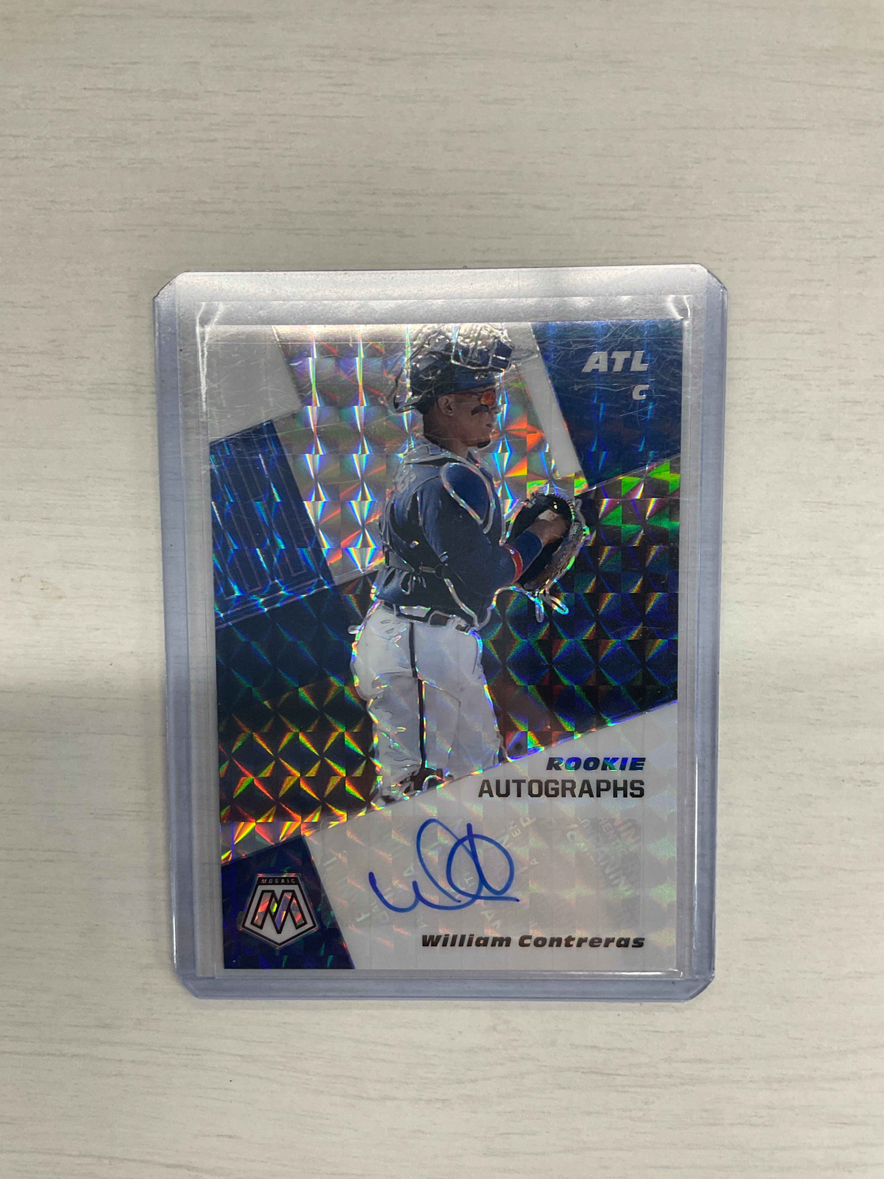 2021 Mosaic William Contreras Rookie Auto