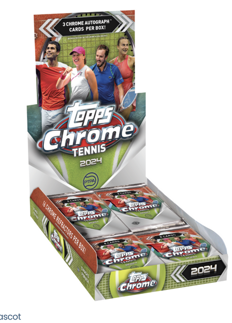 2024 Topps Chrome Tennis Hobby Box