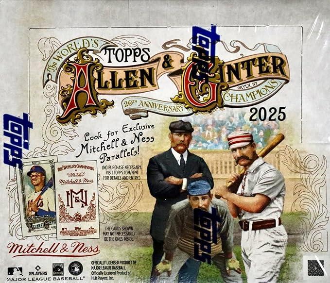 2025 Topps Allen & Ginter Baseball Mitchell & Ness Hobby Box