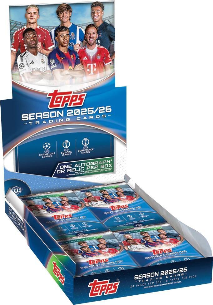 2025-26 Topps CHP Club Competitions Hobby Box