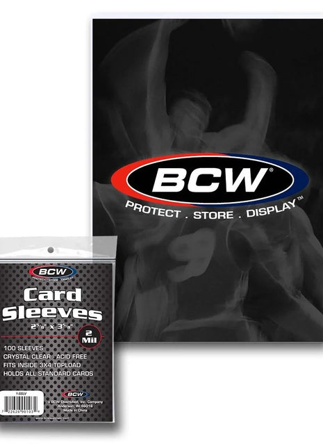 BCW Standard Card Sleeves Pack 100