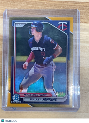 2024 Bowman Walker Jenkins Gold /50