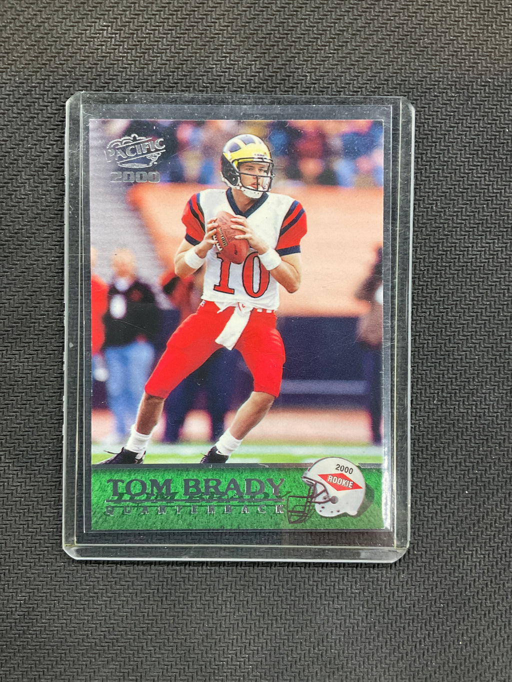 2000 Pacific Tom Brady Rookie Patriots