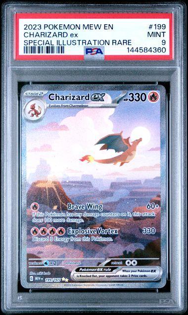 2023 Pokemon 151 Charizard ex PSA 9