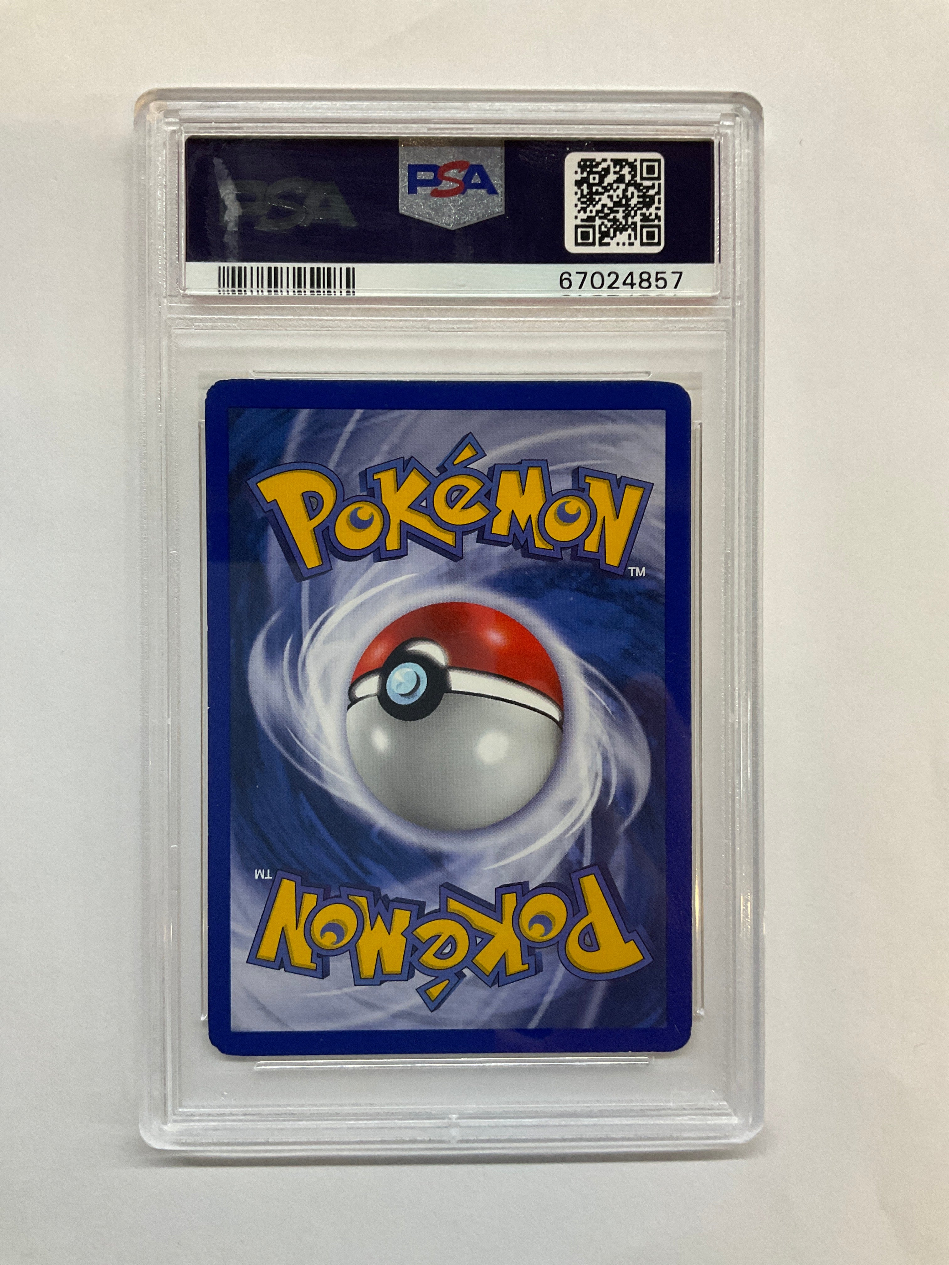 1999 Pokemon Shadowless Ninetales Holo 12 PSA 7