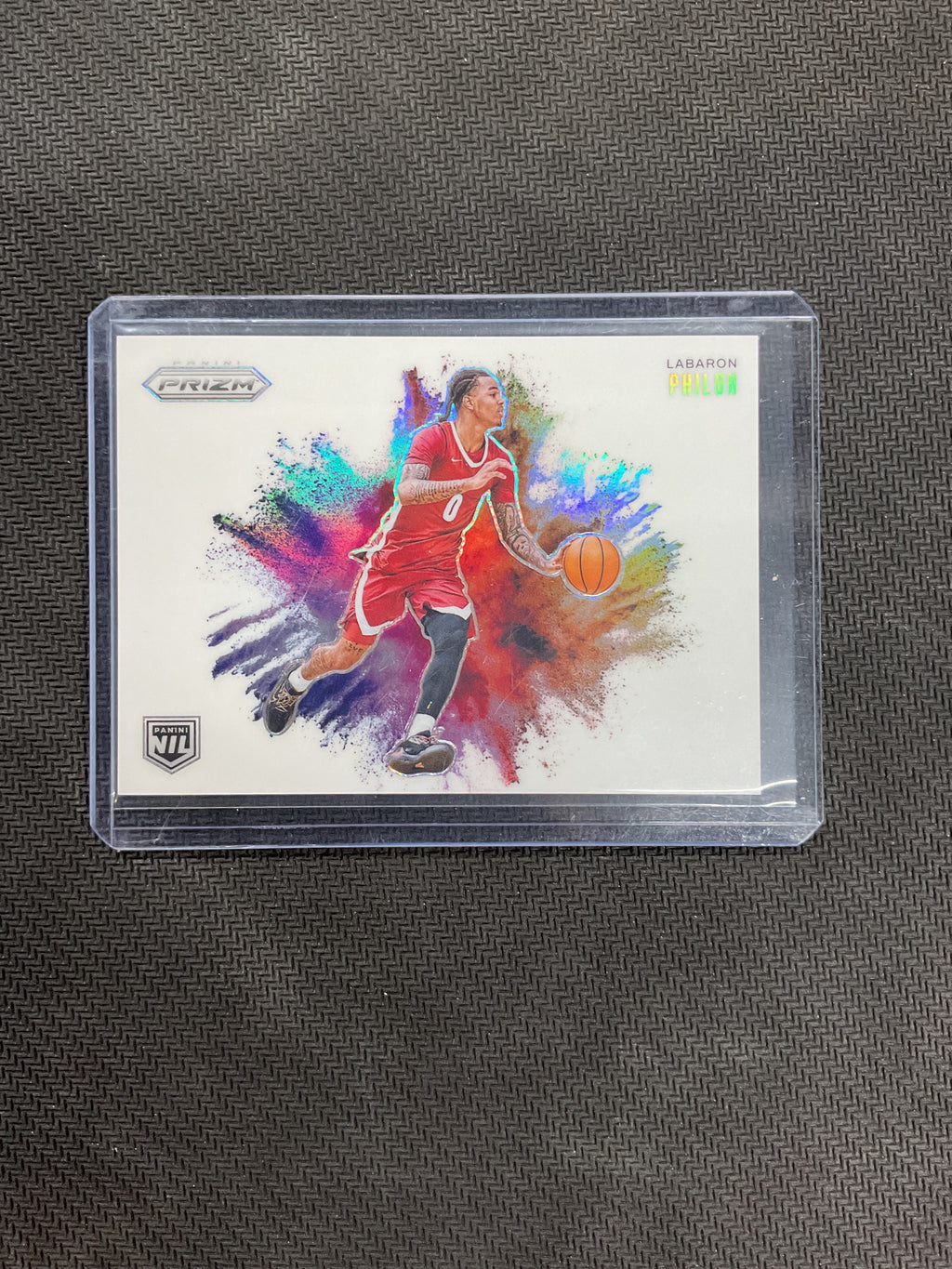 2025/26 Prizm Draft Picks LaBaron Philon Color Blast Alabama