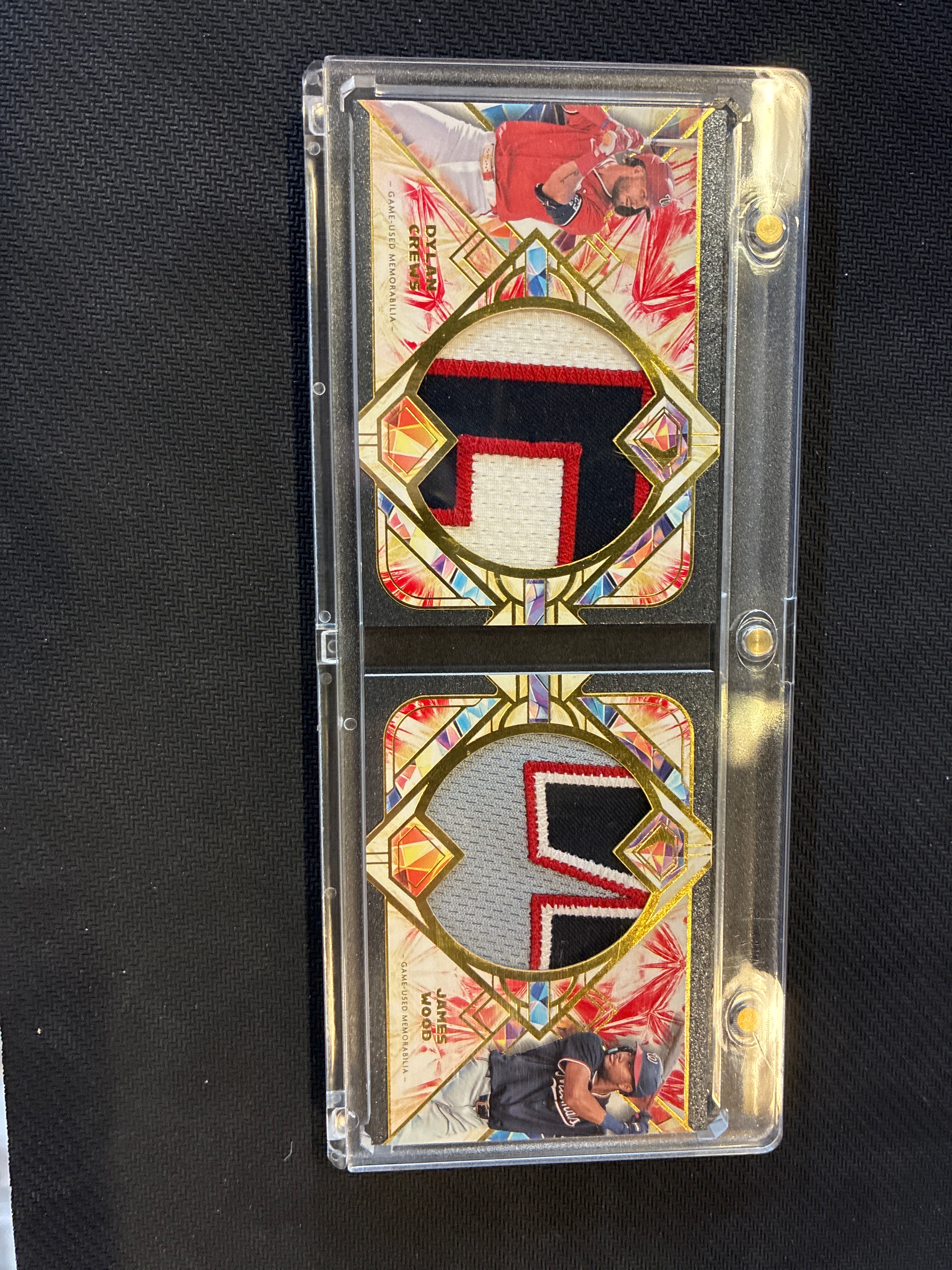 2025 Topps Diamond Icons Dylan Crews James Wood Booklet Patch /5