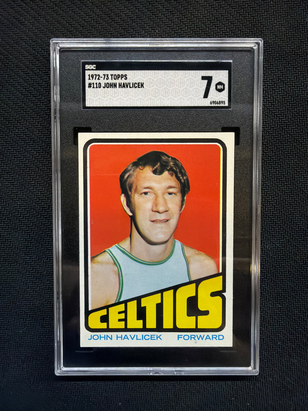 1972 Topps John Havlicek SGC 7