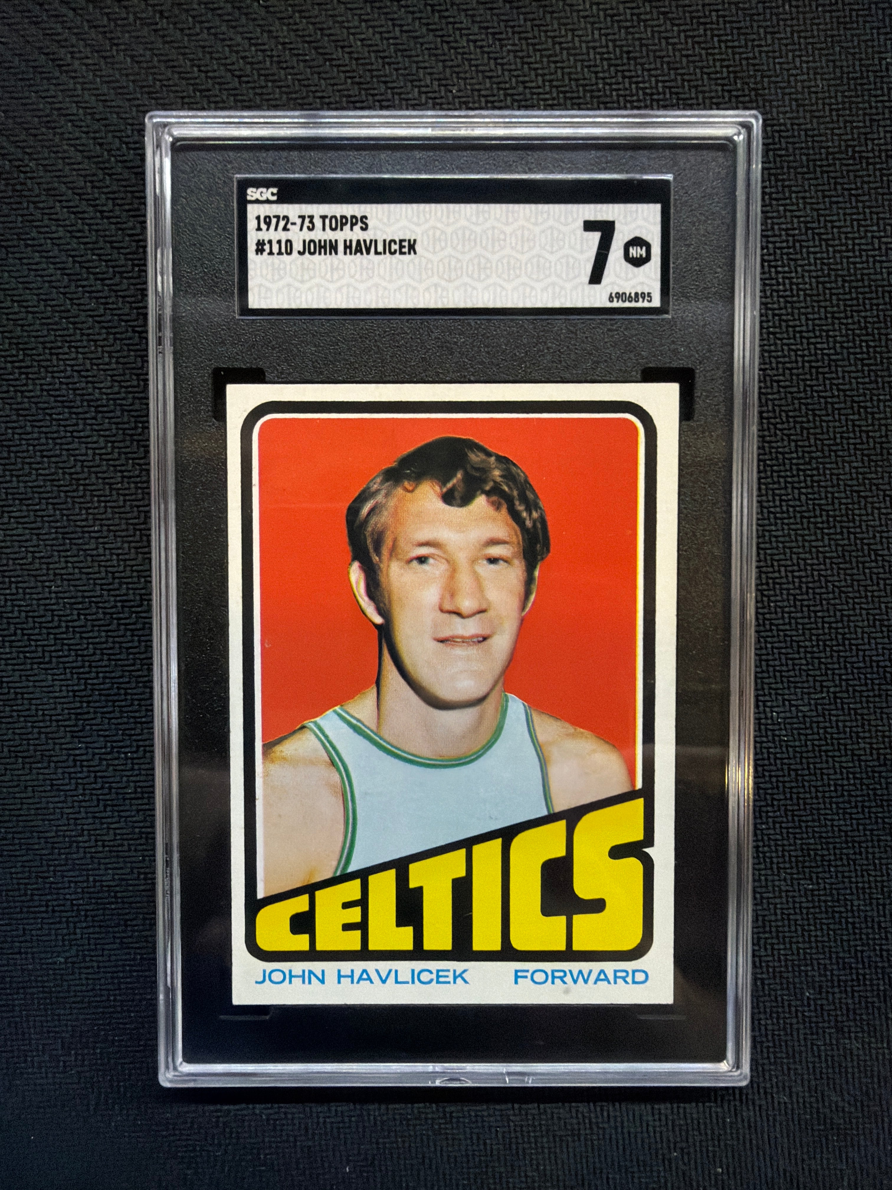 1972 Topps John Havlicek SGC 7