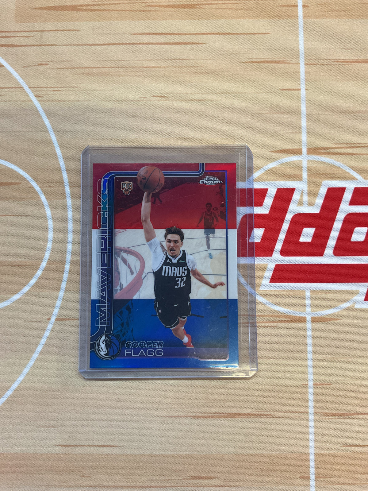 2025/26 Topps Chrome Update Cooper Flagg Rookie Red White Blue Rookie