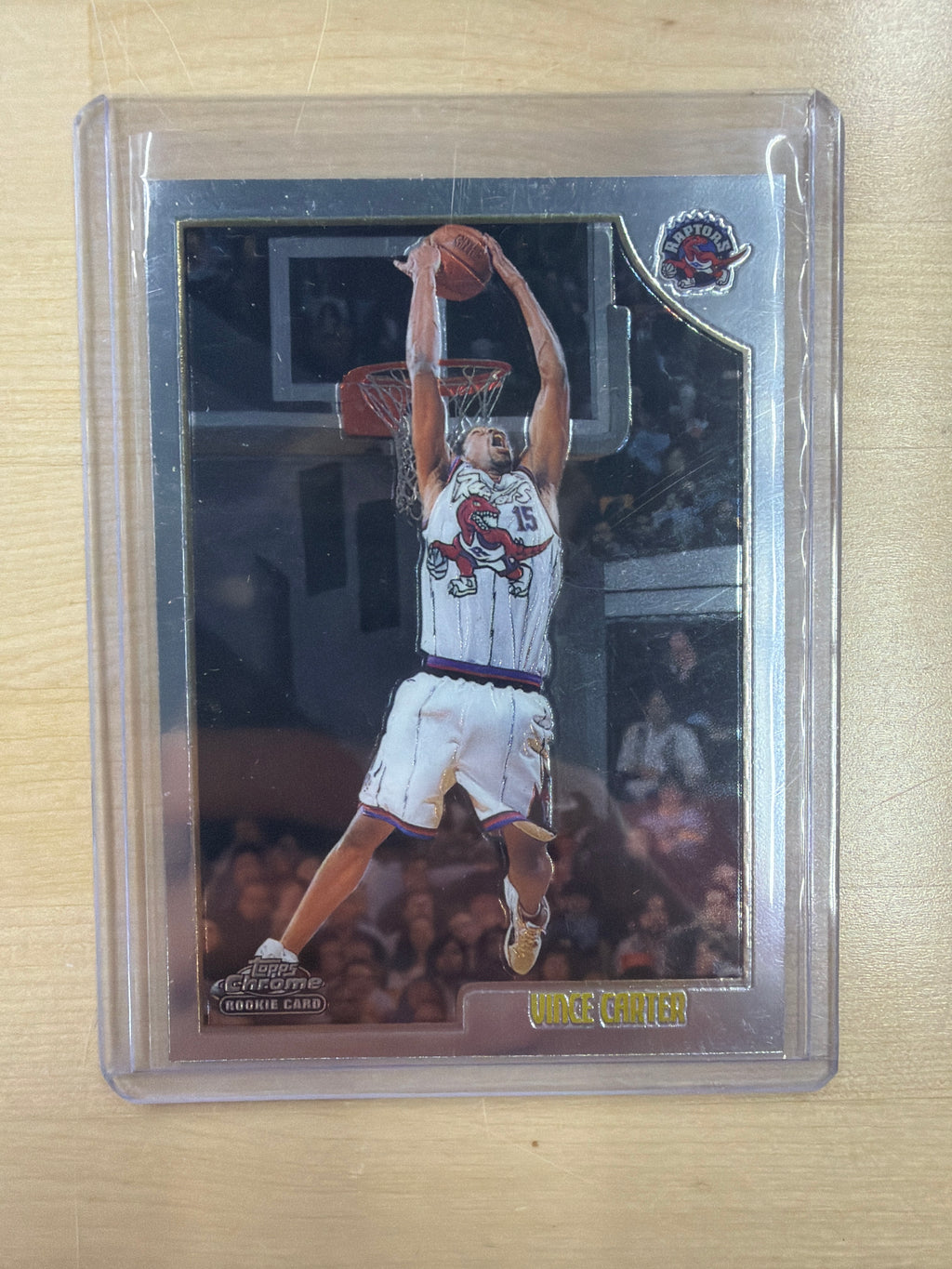 1998-99 Topps Chrome Vince Carter Rookie #199 Raptors