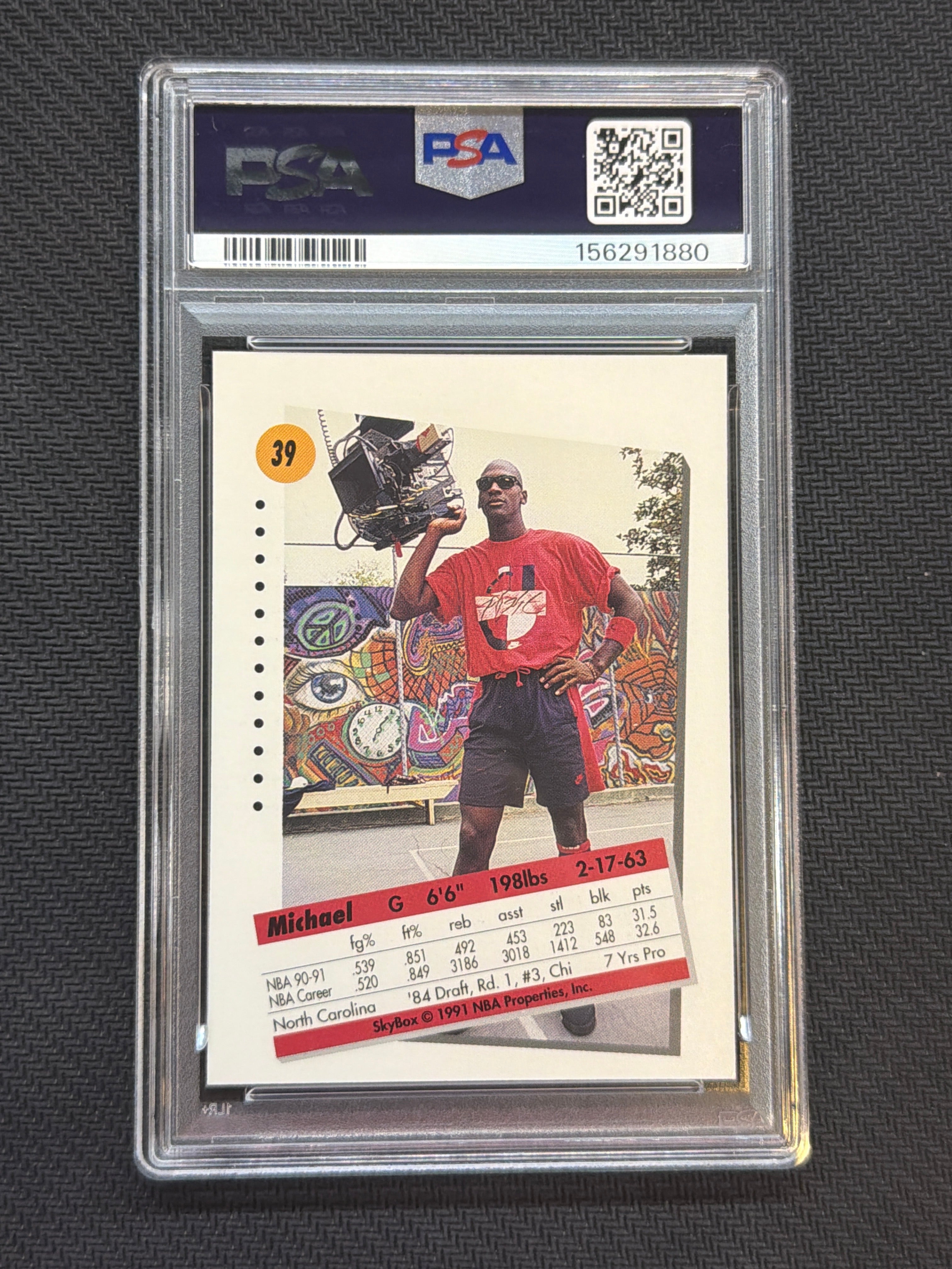 1991 Skybox Michael Jordan #39 PSA 9 880
