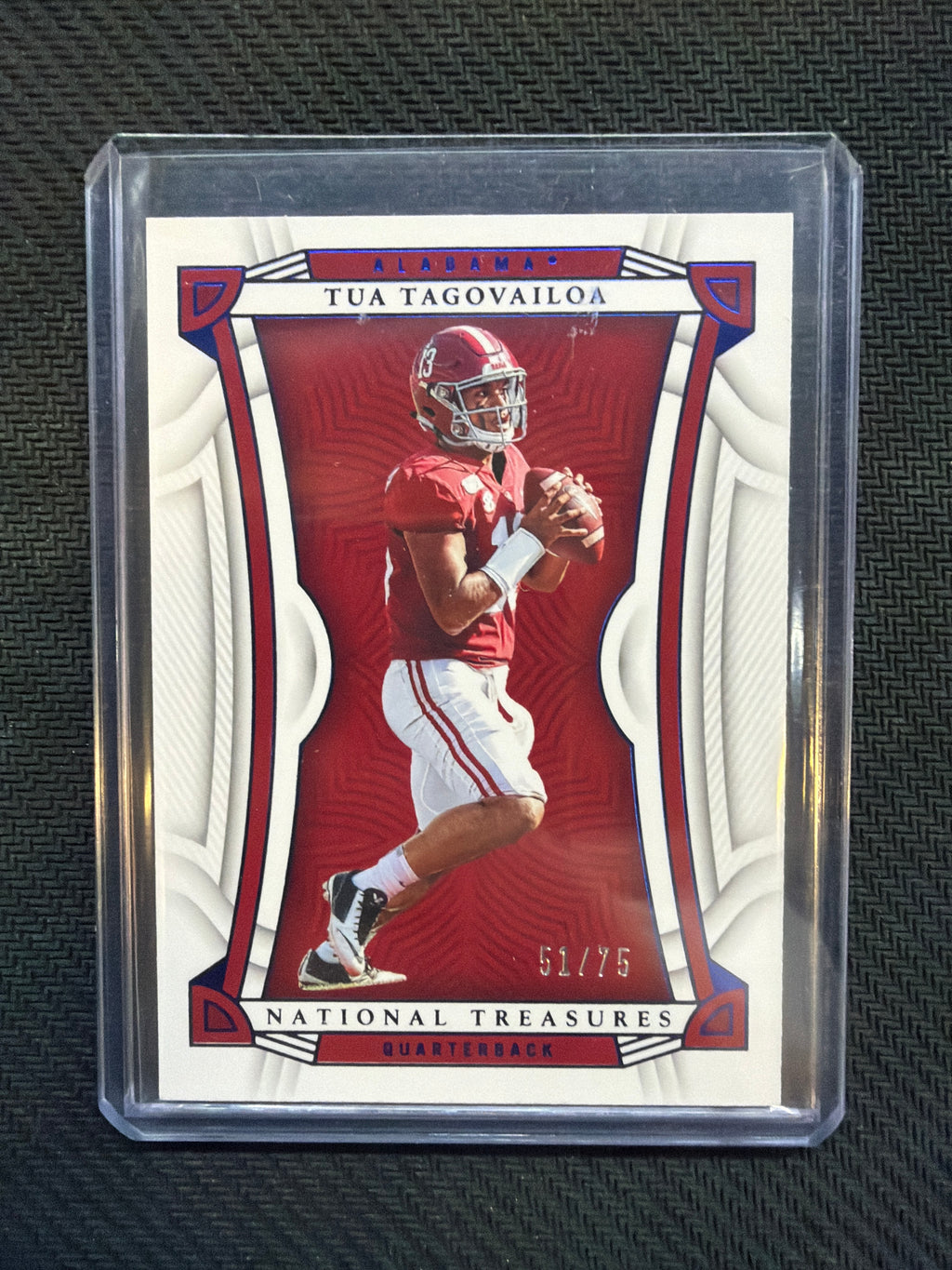 2023 National Treasures Tua Tagovailoa /75 Alabama