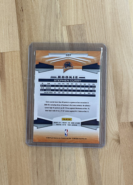 2003 Panini Stephen Curry #357 Rookie
