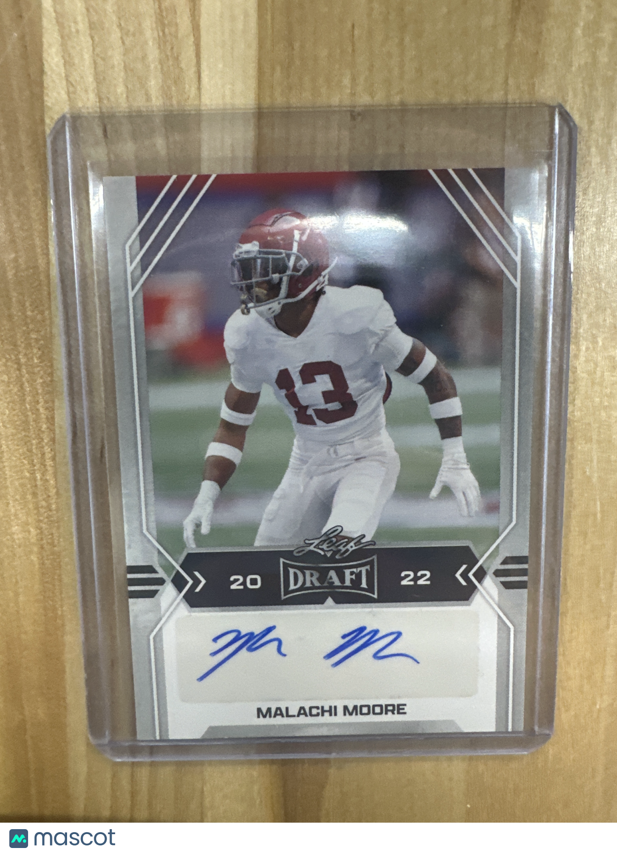 2022 Leaf Draft Malachi Moore Auto Alabama