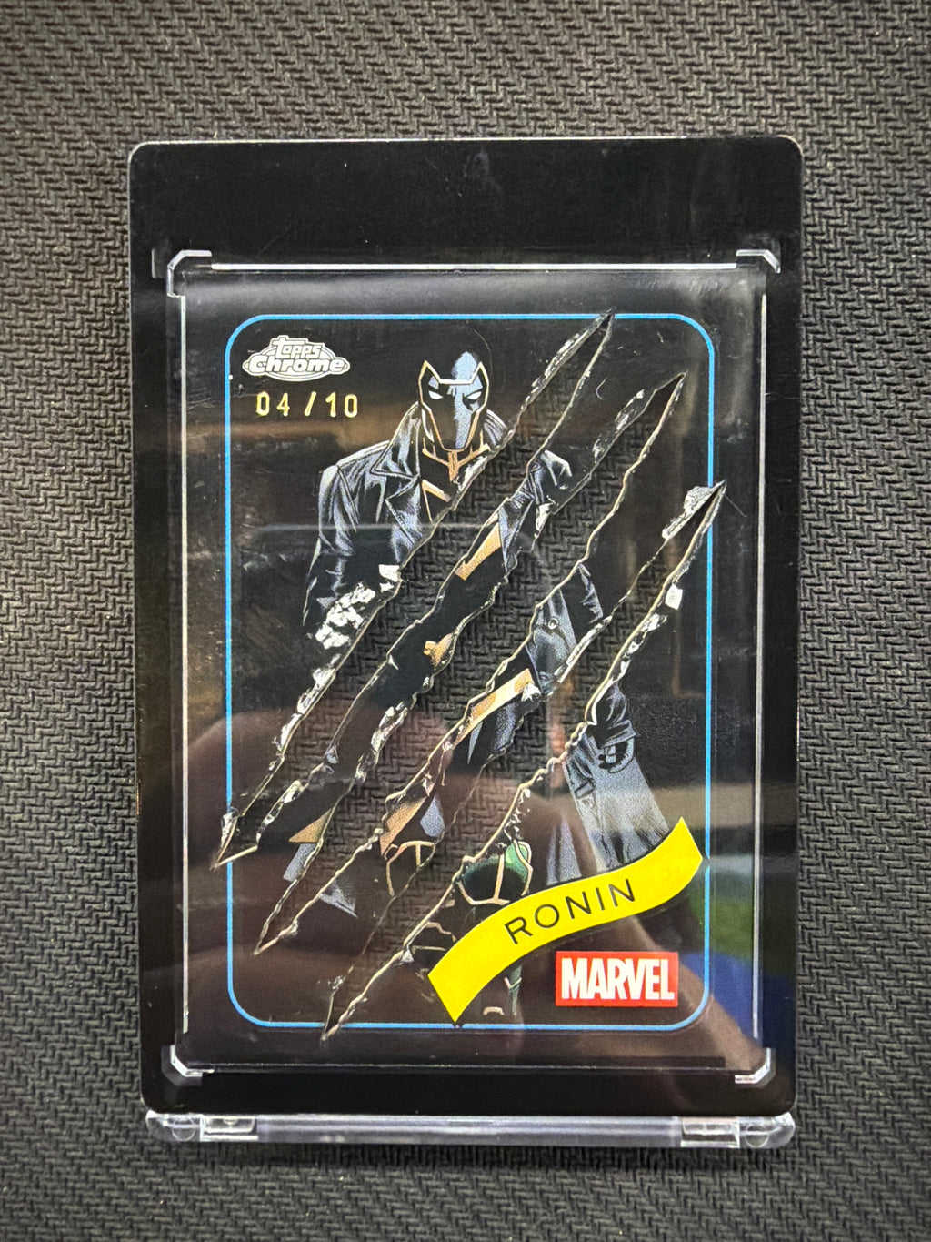 2025 Topps Chrome Marvel Ronin Black Claw /10
