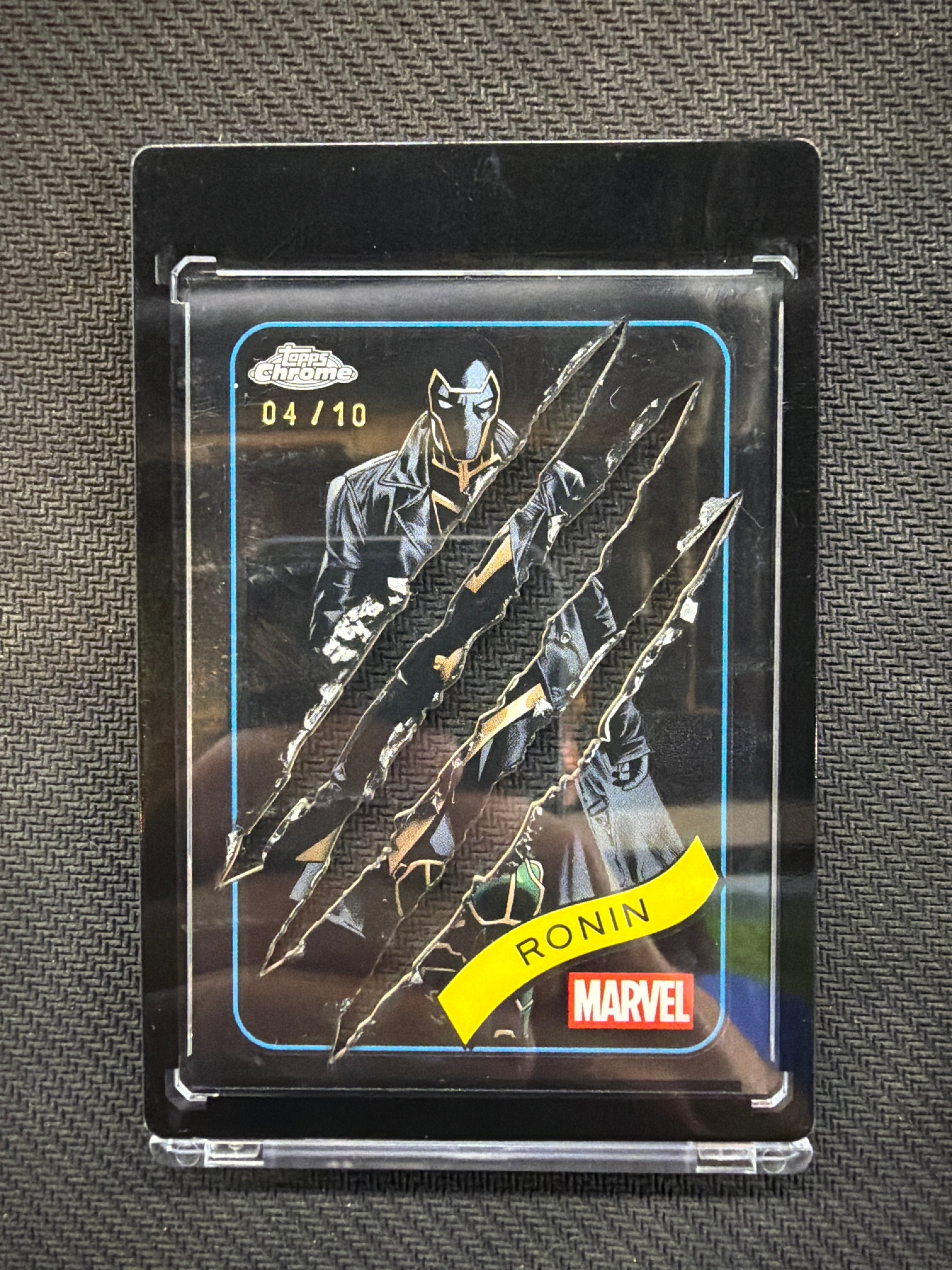 2025 Topps Chrome Marvel Ronin Black Claw /10
