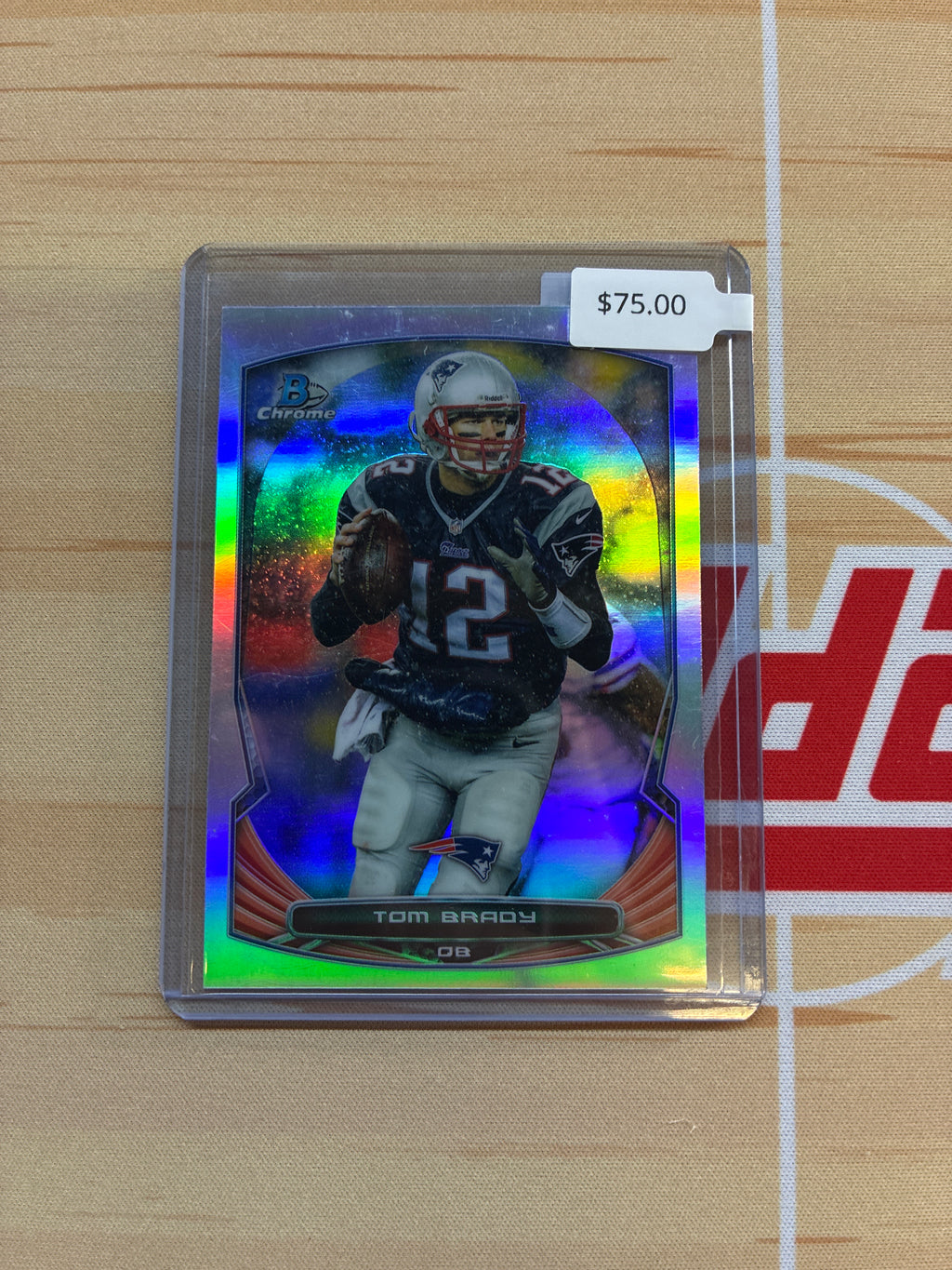 2014 Bowman Chrome Tom Brady Refractor #28 Patriots