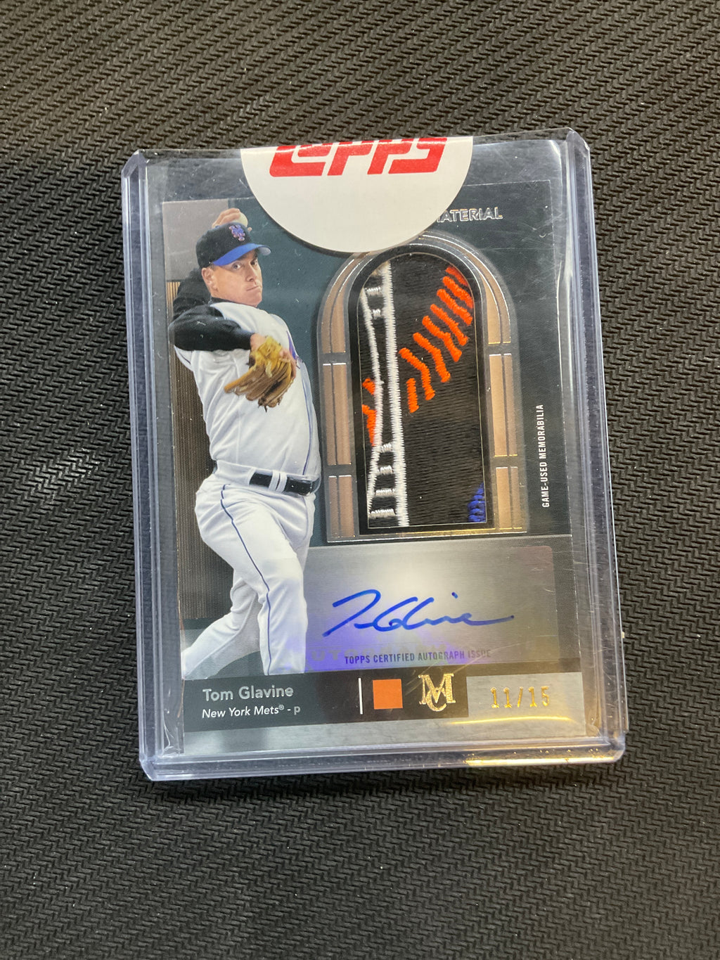 2024 Topps Museum Tom Glavine Patch Auto /15 Mets