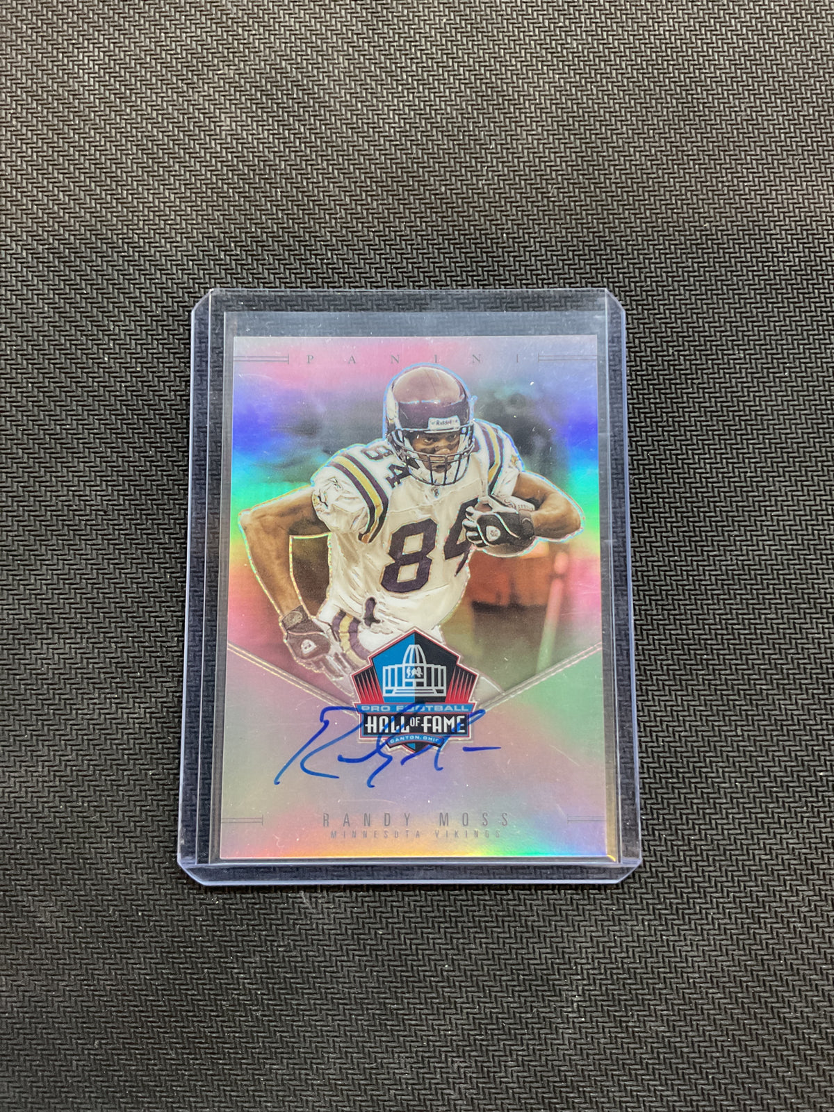 2025 Panini Randy Moss Silver Hall of Fame Auto /50 Vikings