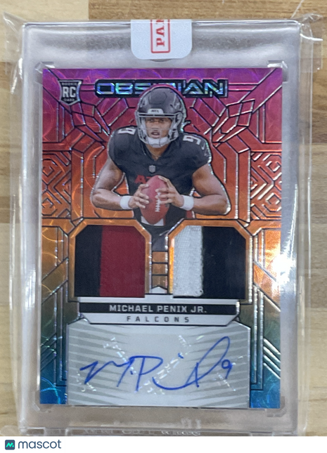 2024 Obsidian Michael Penix Patch Auto /6 Dual