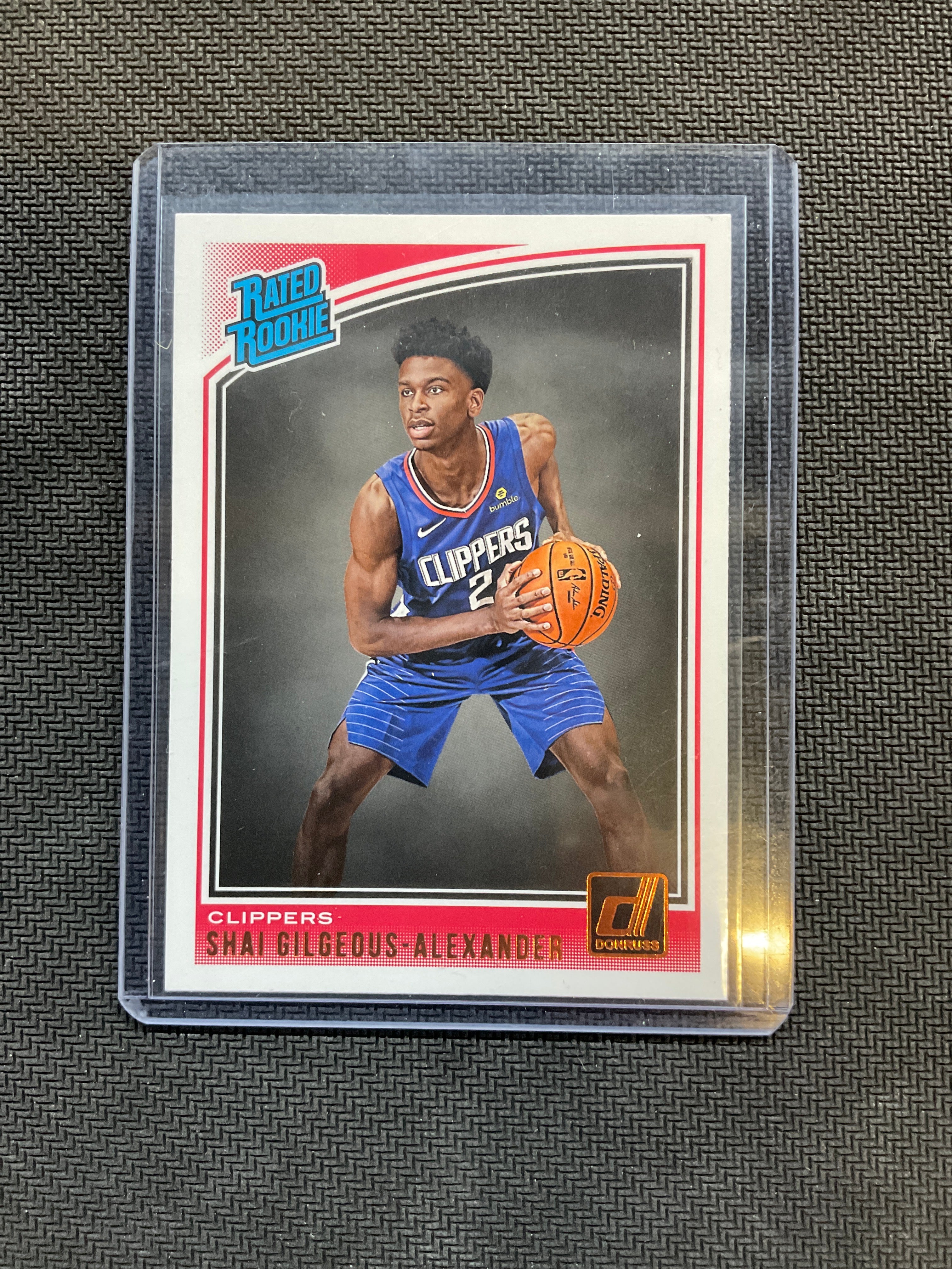 2019 Panini Donruss Shai Gilgeous Alexander Rated Rookie