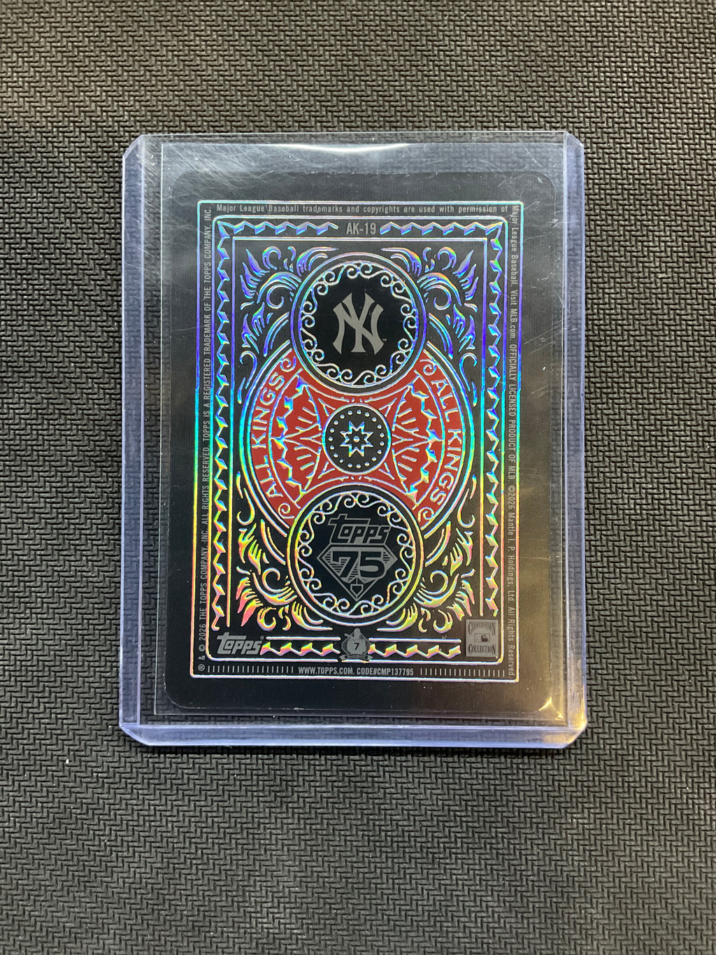 2026 Topps Mickey Mantle All Kings #AK-19 Yankees