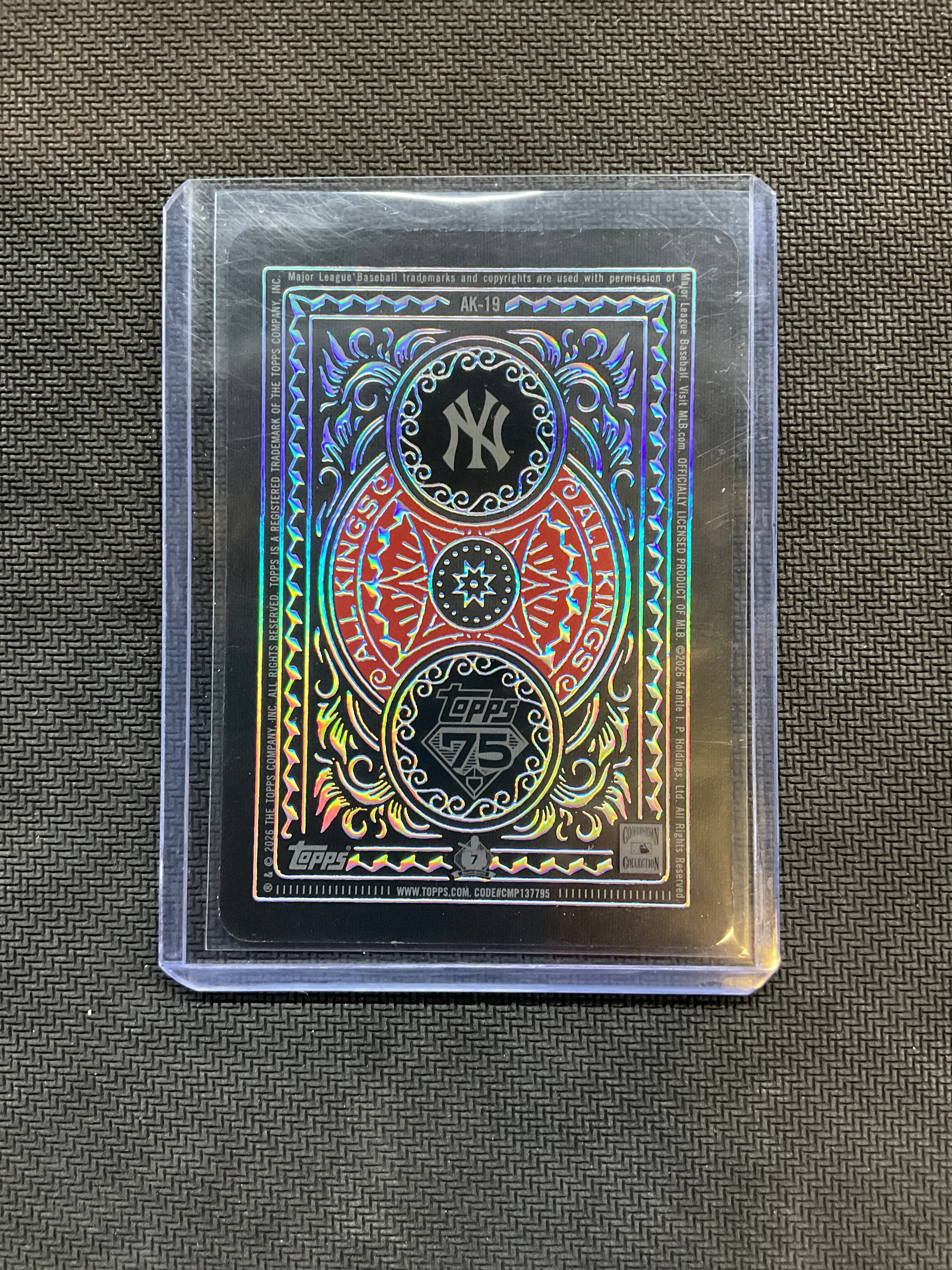 2026 Topps Mickey Mantle All Kings #AK-19 Yankees