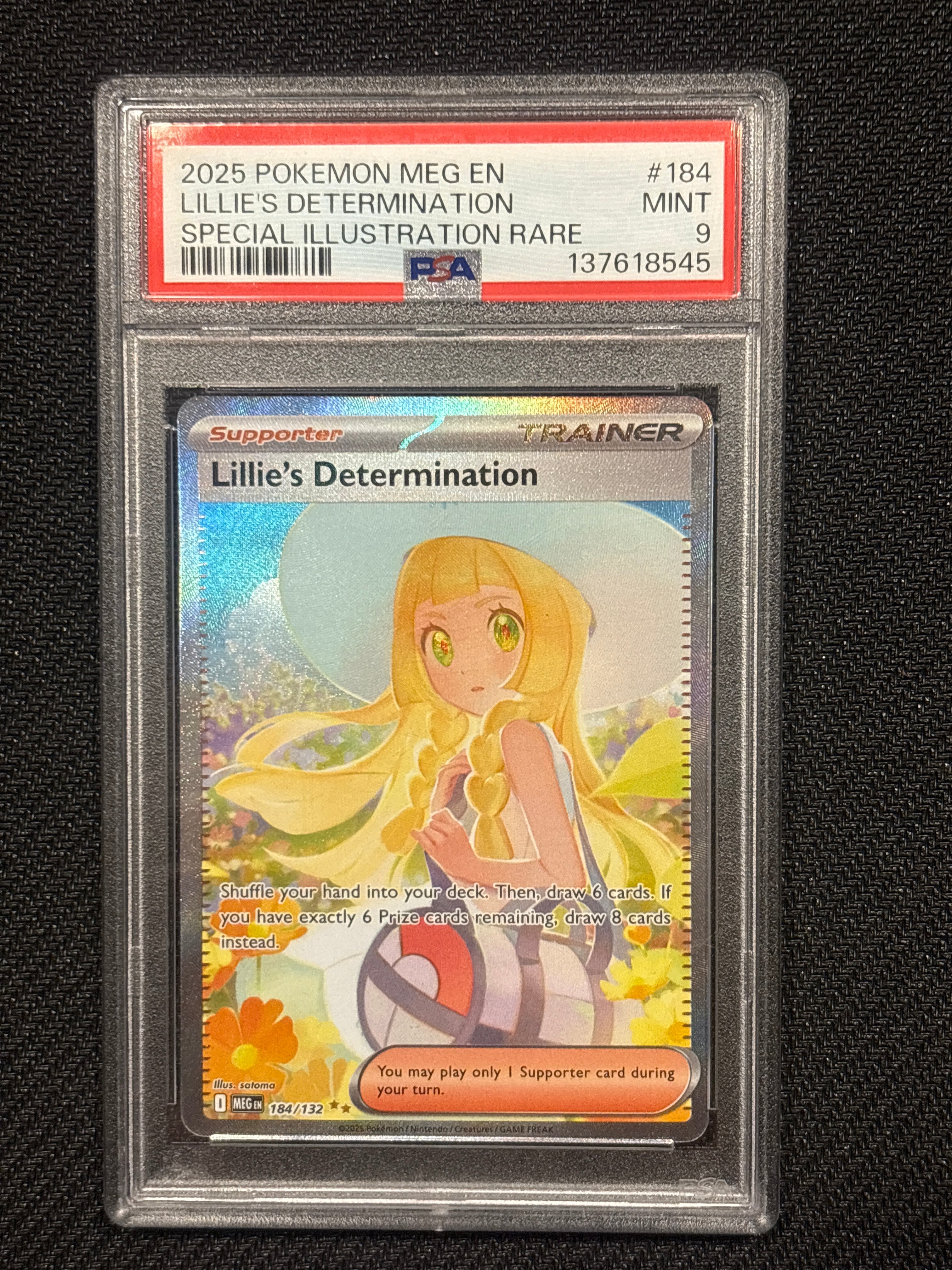 2025 Lillie's Determination 184 PSA 9