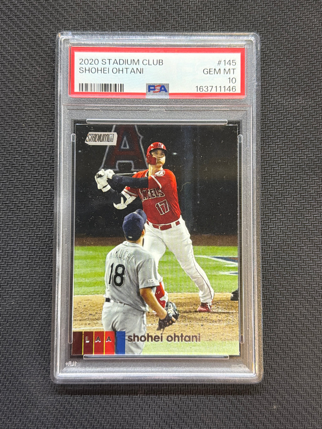 2020 Topps Stadium Club Shohei Ohtani #145 PSA 10 146